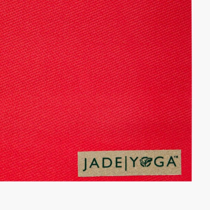 JadeYoga Voyager 1/16'' 68'' covor de yoga roșu 668FR 3