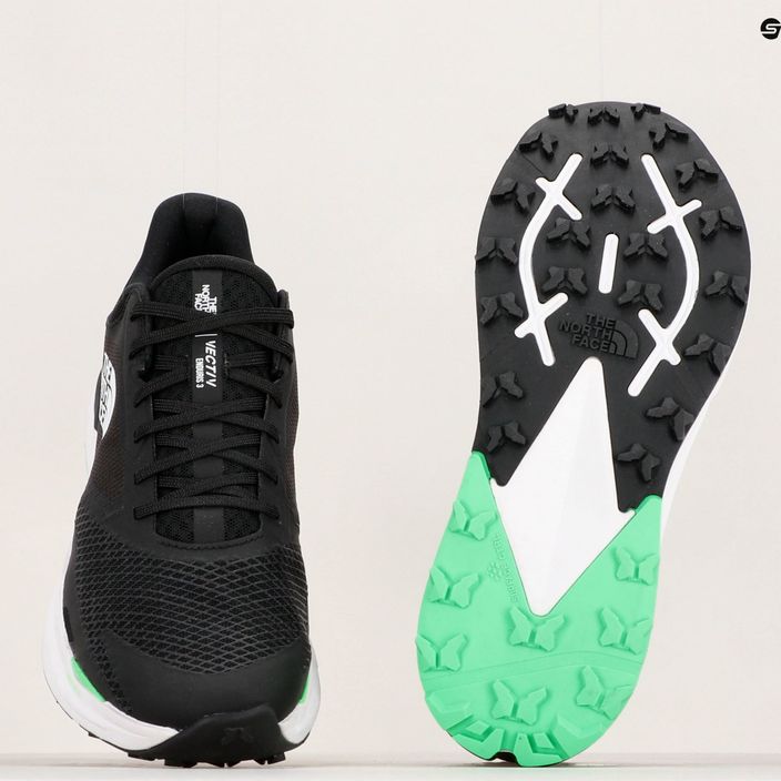 Pantofi de alergare pentru bărbați The North Face Vectiv Enduris 3 negru/verde clorofilă 18