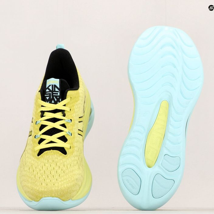 ASICS Gel-Kinsei Max, pantofi de alergare pentru bărbați galben strălucitor/negru 8