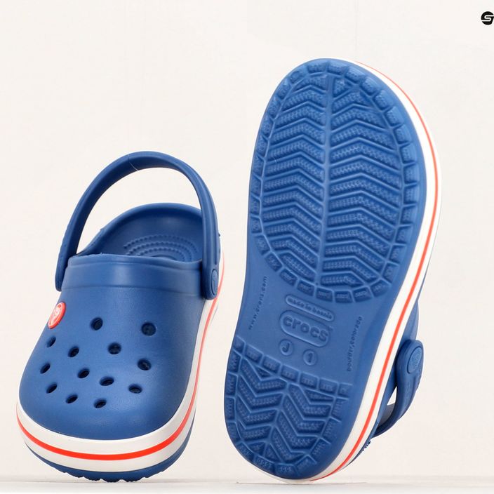 Copii Crocs Crocband Clog Cerulean Blue flip-flops pentru copii 12