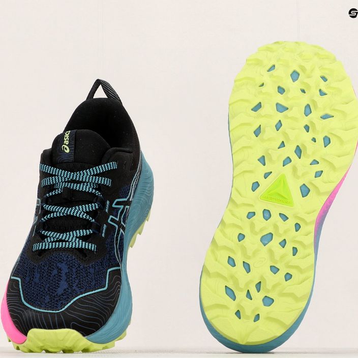 ASICS Gel-Trabuco 11 pantofi de alergare pentru femei negru/gri albastru 17