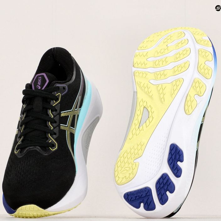 ASICS Gel-Kayano 30 pantofi de alergare pentru femei negru/galben luminos 18