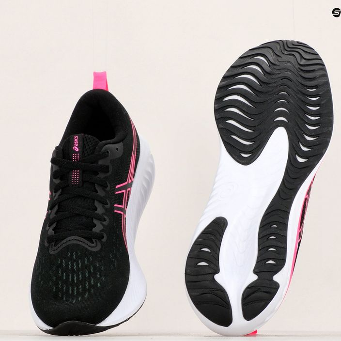 ASICS Gel-Excite 10 pantofi de alergare pentru femei negru / roz cald 7