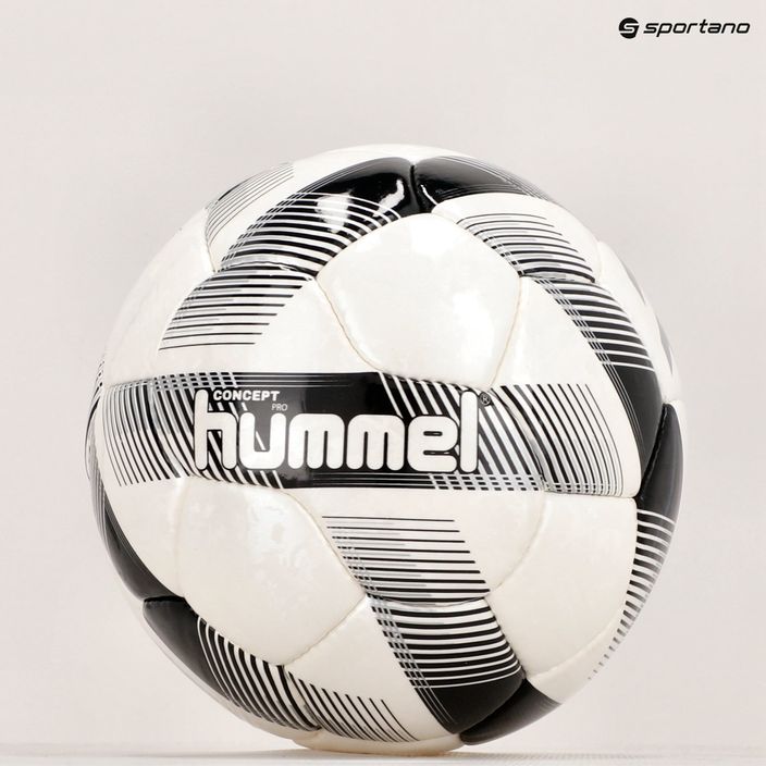 Hummel Concept Concept Pro FB fotbal alb/negru/argintiu dimensiunea 5 11