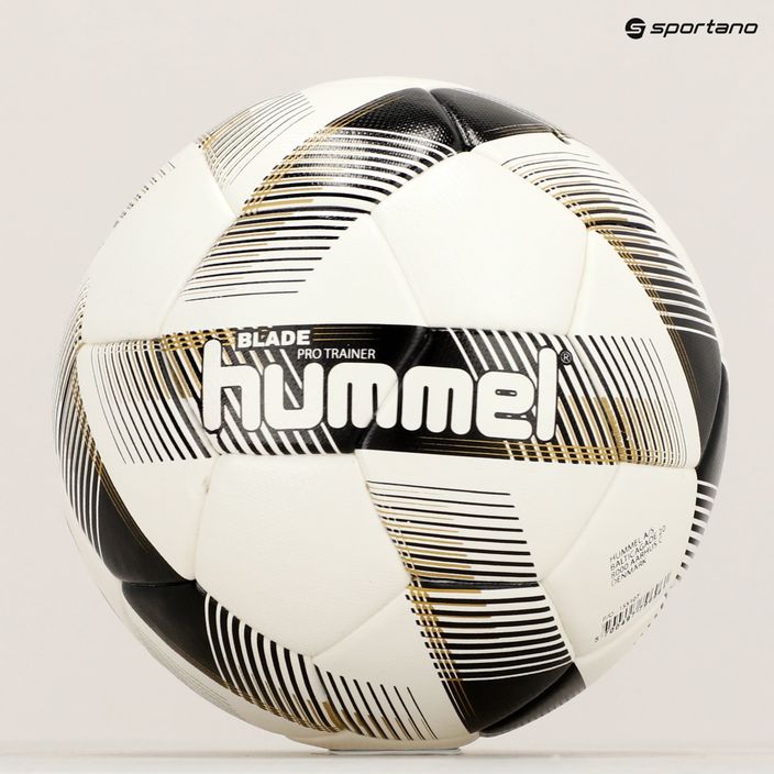 Hummel Blade Pro Trainer FB fotbal alb/negru/aur dimensiunea 4 6