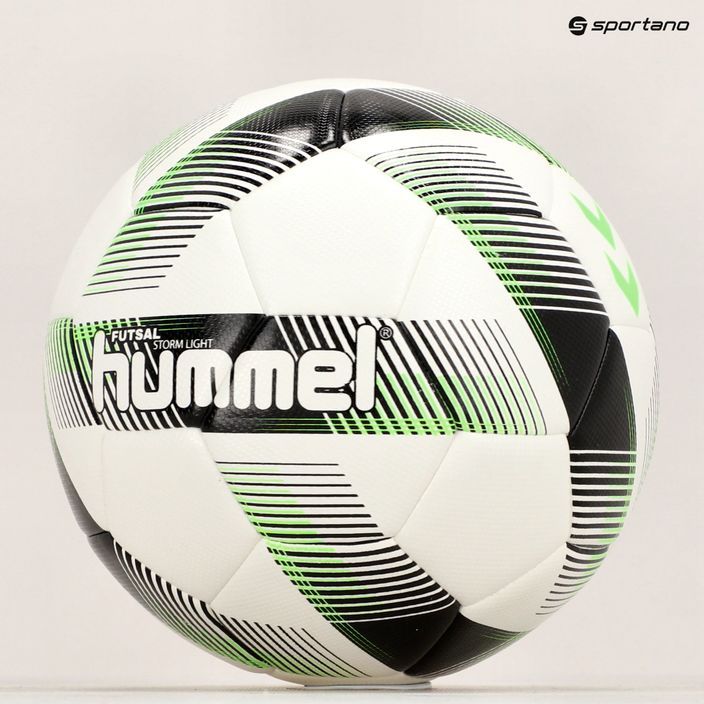 Hummel Storm Light FB de fotbal alb-negru/negru/verde mărimea 4 5