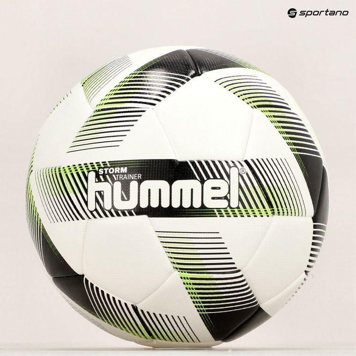 Hummel Storm Trainer FB fotbal alb/negru/verde mărimea 4 6