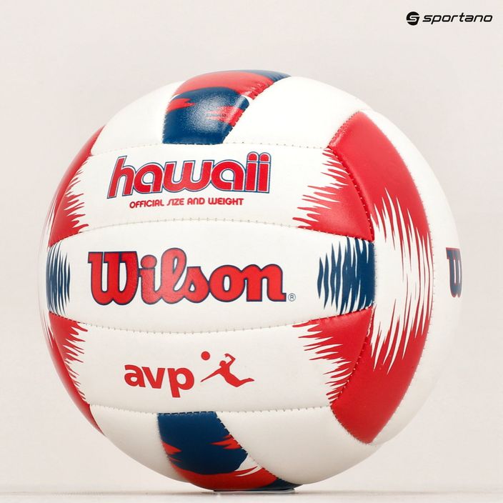 Volei + Frisbee Wilson Hawaii AVP VB Malibu alb WTH80219KIT 7