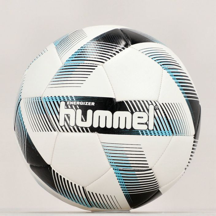 Hummel Energizer FB fotbal alb/negru/albastru mărimea 3 9