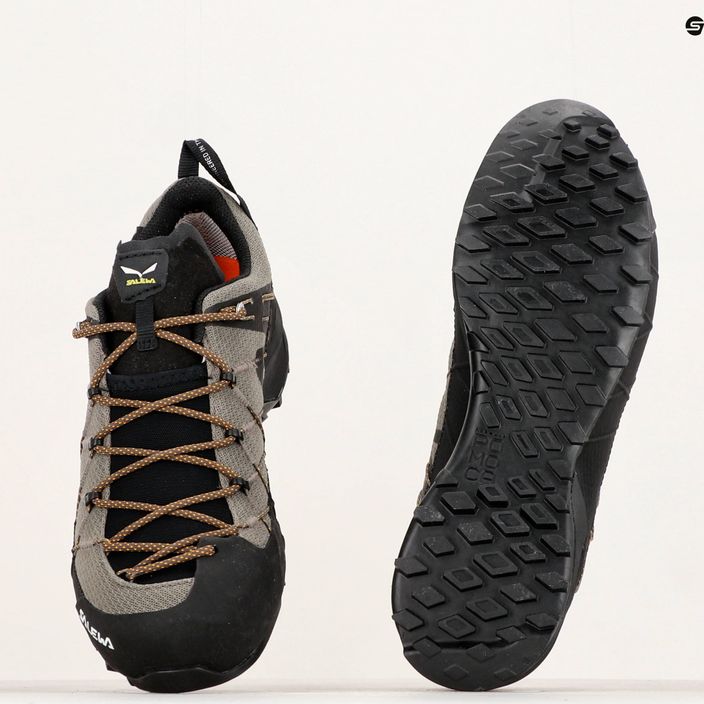 Pantofi de abordare Salewa Wildfire 2 GTX pentru bărbați, bărbați cu coardă elastică/negru 20