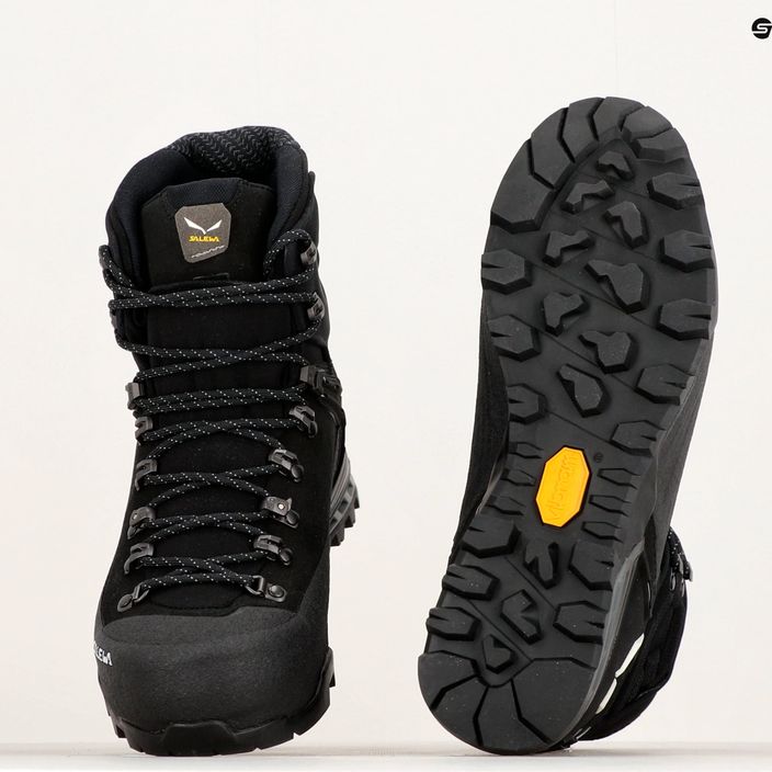 Salewa Ortles Ortles Ascent Mid GTX M bărbați cizme de trekking negru 61408 13
