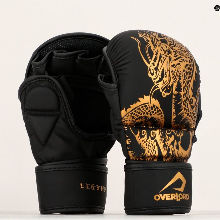 Overlord Legend MMA mănuși MMA negru/aur 101004-BK_GO 6