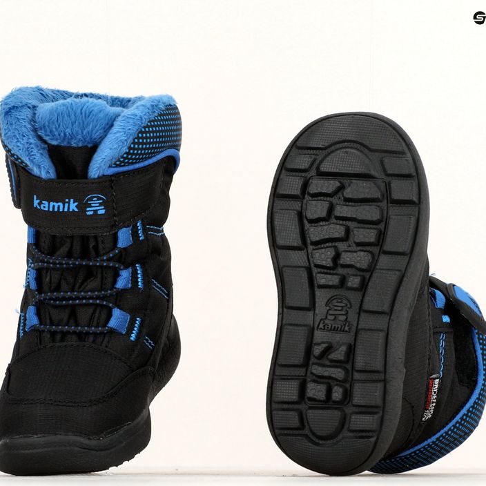 Kamik Stance2 negru/albastru cizme de trekking pentru copii 14