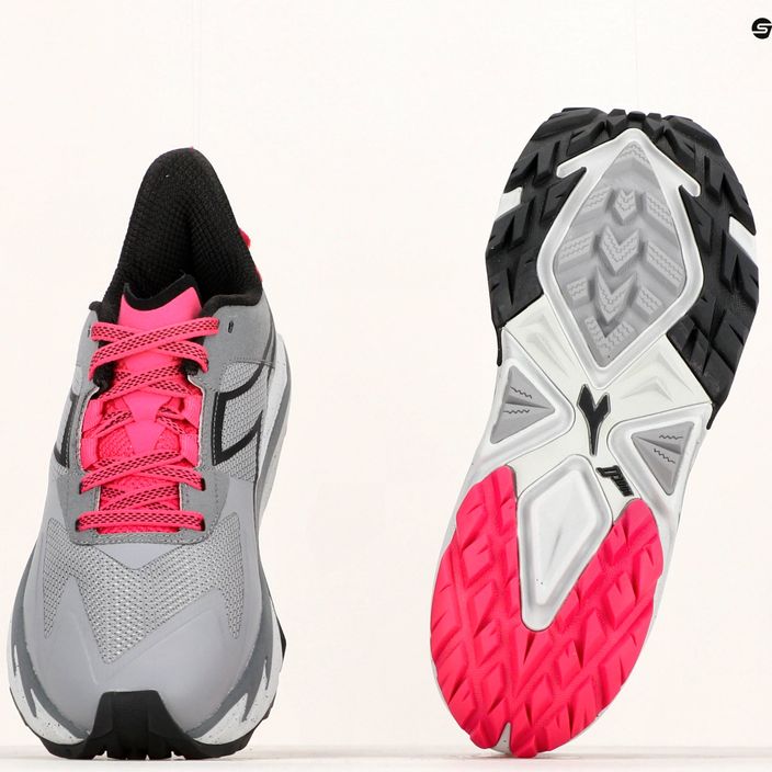 Pantofi de alergare pentru femei Diadora Equipe Sestriere-XT aliaj/negru/roșu rubin c 19