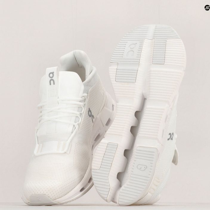Pantofi de alergare pentru femei On Cloudnova undyed alb/alb 15