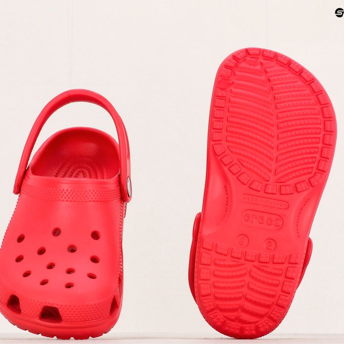 Crocs Classic Clog Copii flip-flops de copii varsity red 13