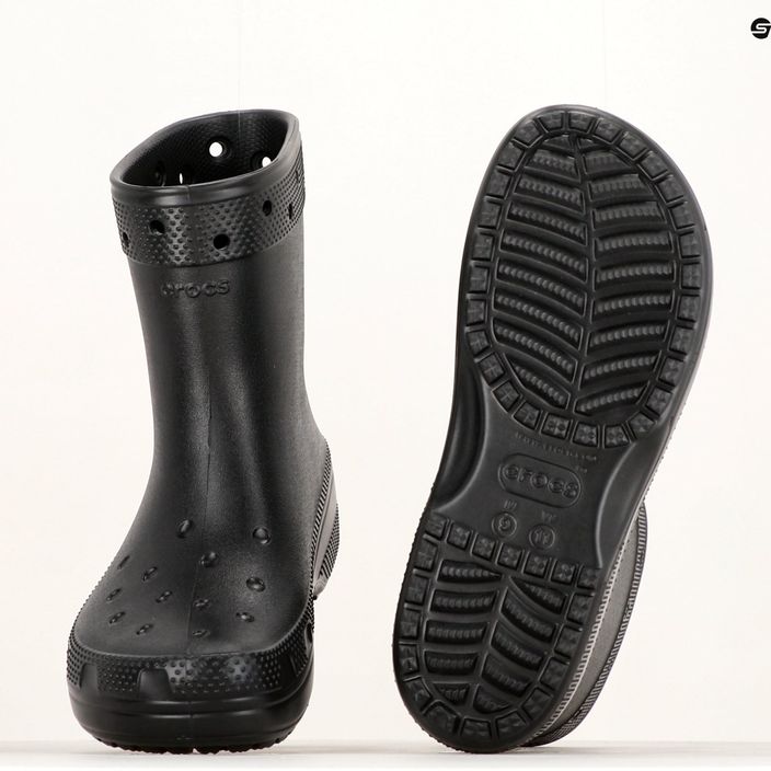 Crocs Classic Rain Boot negru pentru bărbați 12