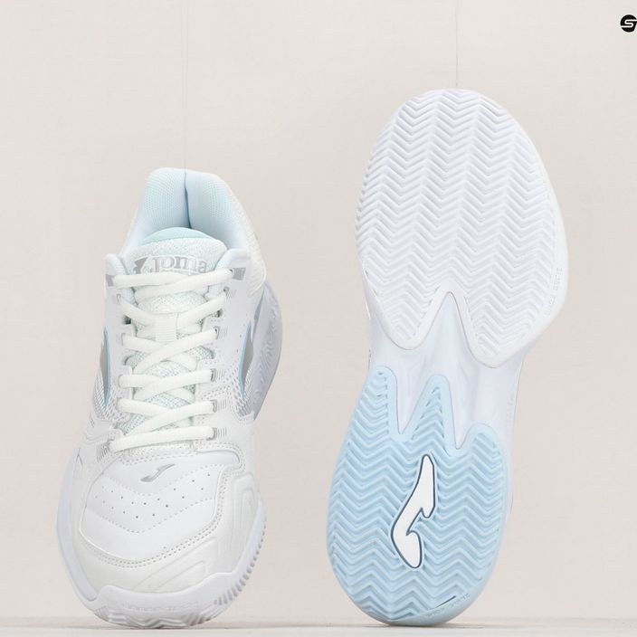 Pantofi de tenis pentru femei Joma Master 1000 Lady alb/albastru 10