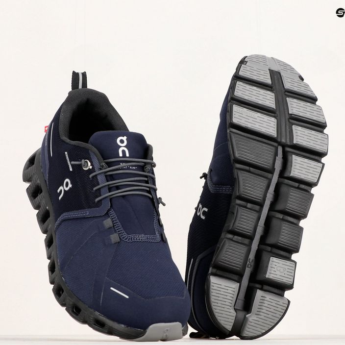 Pantofi de alergare pentru bărbați On Cloud 5 Waterproof midnight/magnet 15