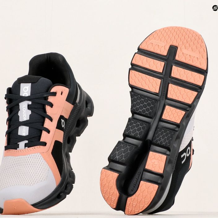 Pantofi de alergare pentru femei On Cloudrunner Waterproof fade/black 14