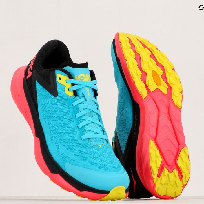 Pantofi de alergare pentru bărbați HOKA Zinal scuba blue/black 13