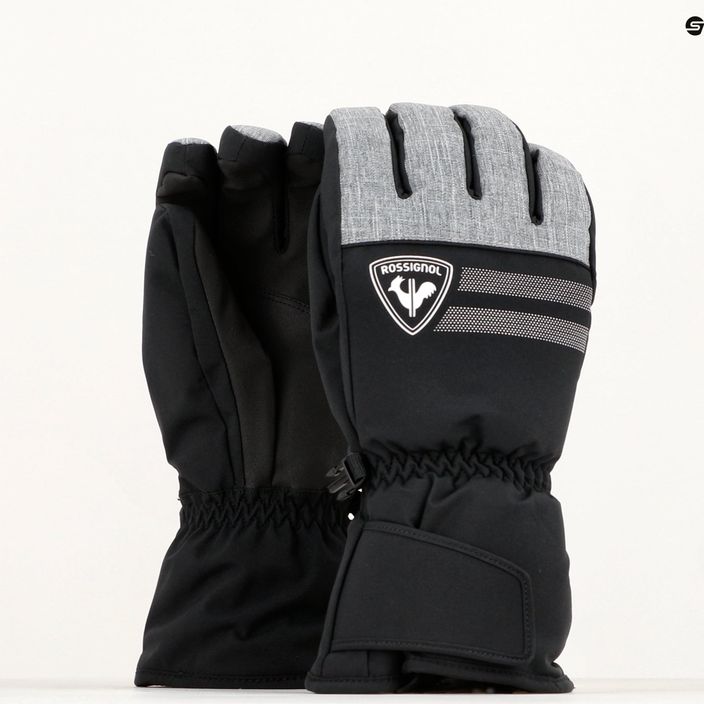 Mănuși de schi pentru bărbați Rossignol Perf heather grey 8