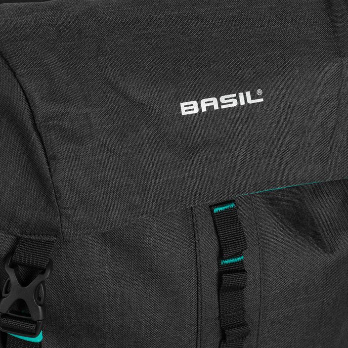 Basil Discovery 365D Double Bag dublu sac de biciclete panniers negru B-18042 5