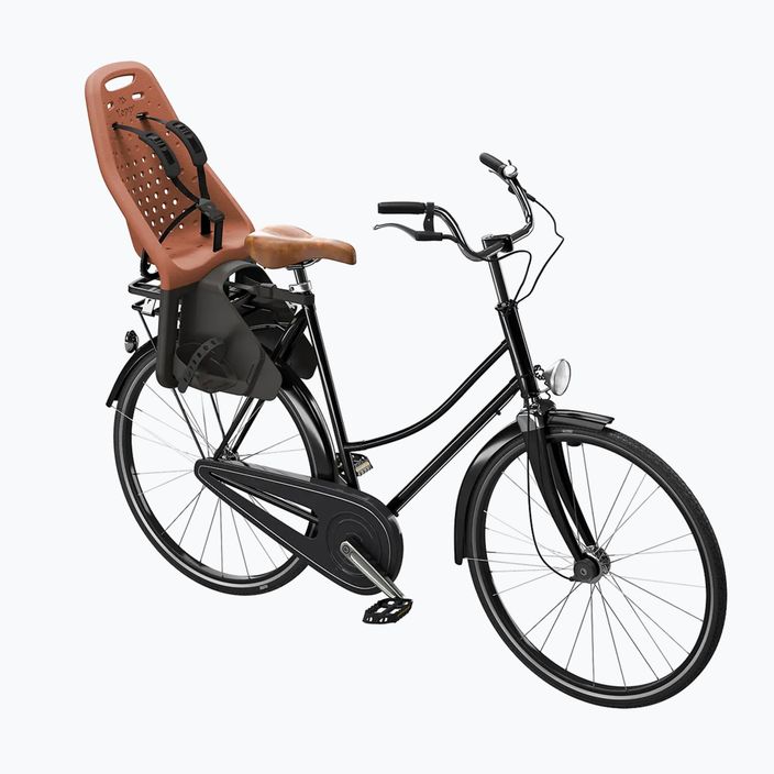 Scaun de bicicletă spate pentru portbagaj Thule Yepp Maxi Easy Fit maro 12020216 6