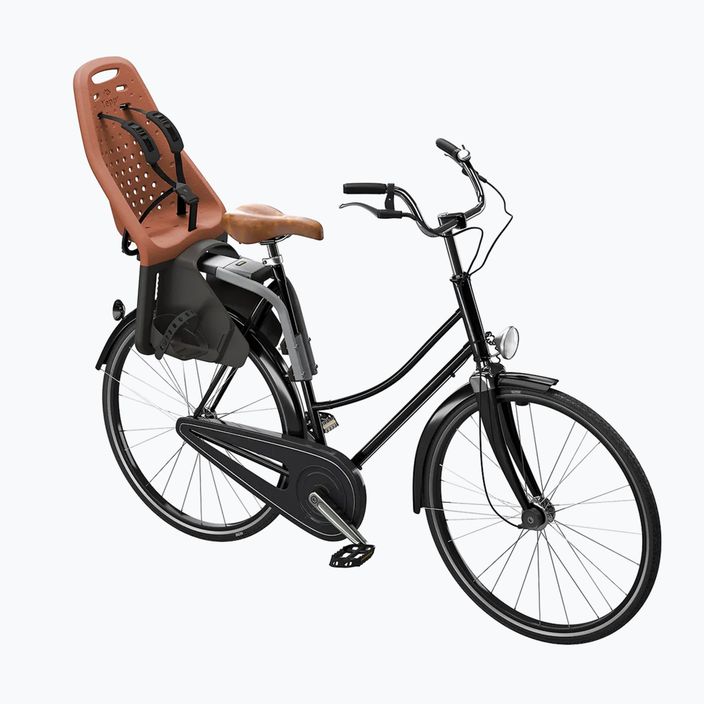 Scaun de bicicletă spate pentru cadru Thule Yepp Maxi maro 12020236 7