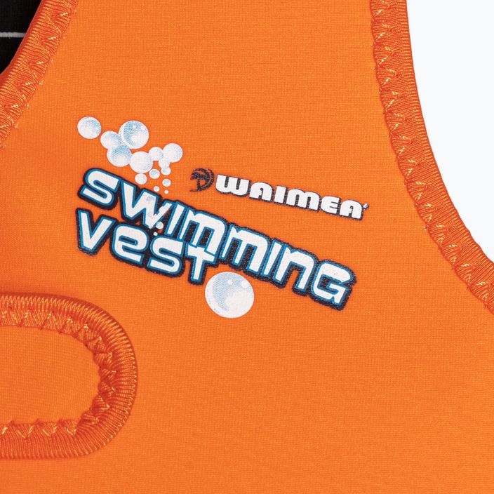 Vestă de înot pentru copii Waimea Classic pomarańczowa 5