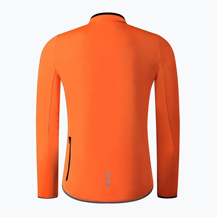Shimano Windflex jachetă de ciclism pentru bărbați portocaliu PCWWWBPWUE11MA0104 2