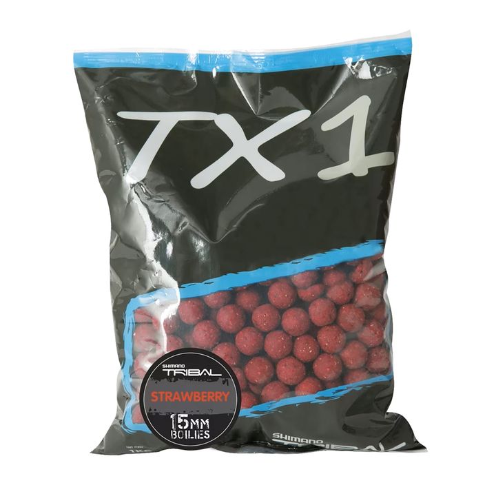 Bile de crap Shimano Tribal TX1 Strawberry 1 kg 2