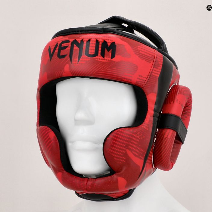 Cască de box Venum Elite Red Camo 13