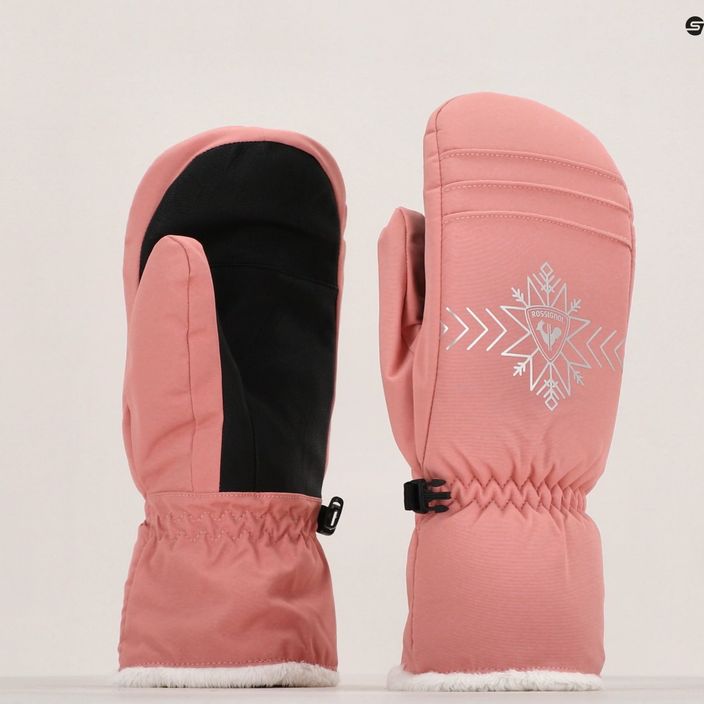 Rossignol mănușă de schi pentru femei Perfy M cooper roz 8