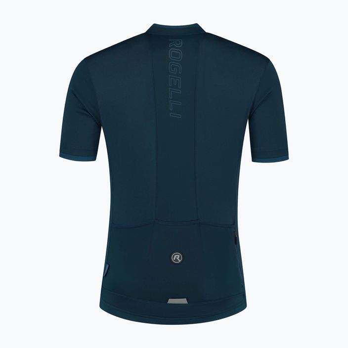 Rogelli Essential albastru pentru bărbați tricou de ciclism pentru bărbați 4
