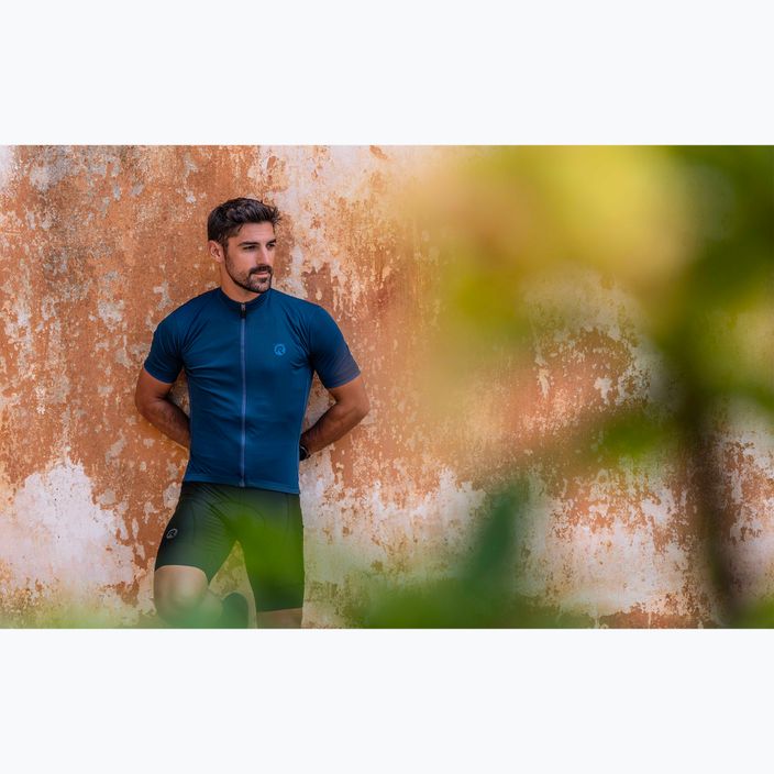 Rogelli Essential albastru pentru bărbați tricou de ciclism pentru bărbați 10