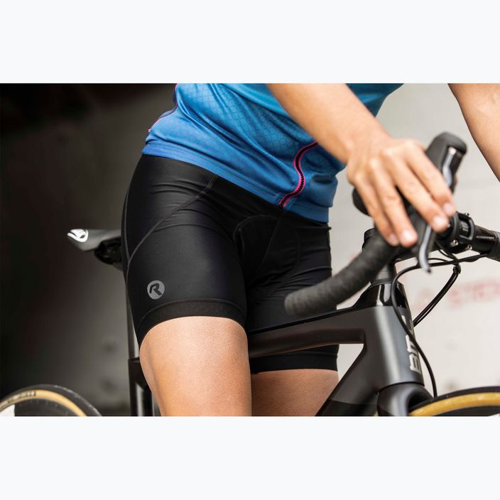 Pantaloni scurți de ciclism pentru femei Rogelli Core negru 5