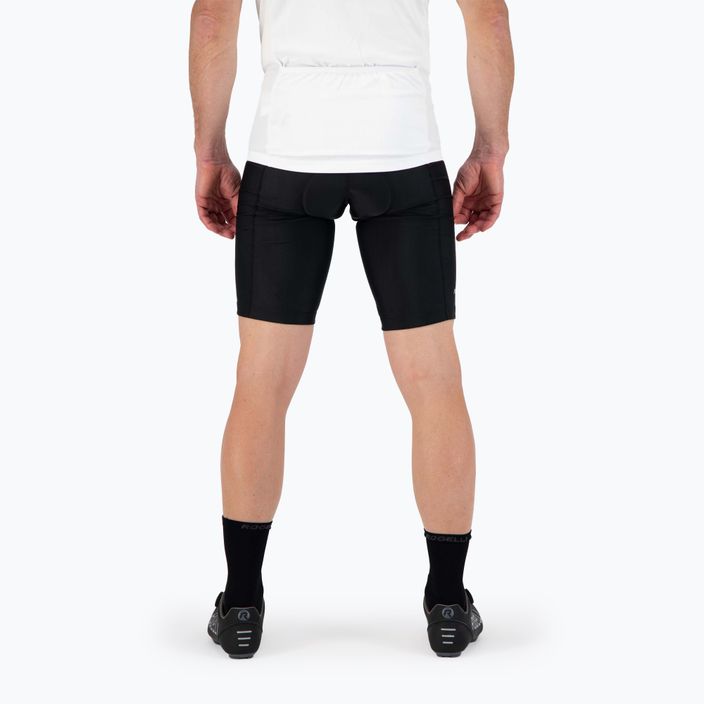 Pantaloni scurți de ciclism Rogelli Econ negru pentru bărbați 2