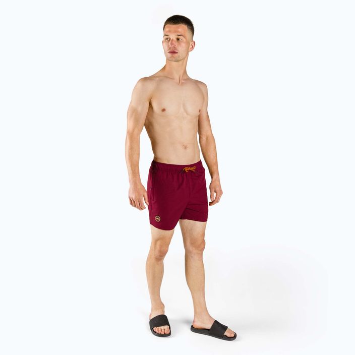 Pantaloni scurți de baie Jobe pentru bărbați maro 314022001-L 2