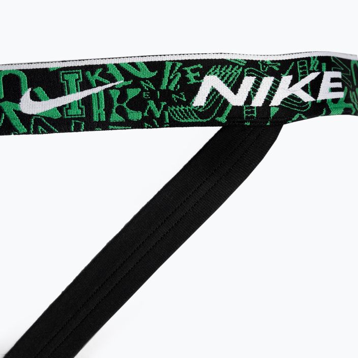 Slipuri pentru bărbați Nike Dri-FIT Everyday Cotton Stretch Jock Strap 3 pary black/red/aquarius blue/stadium green 4