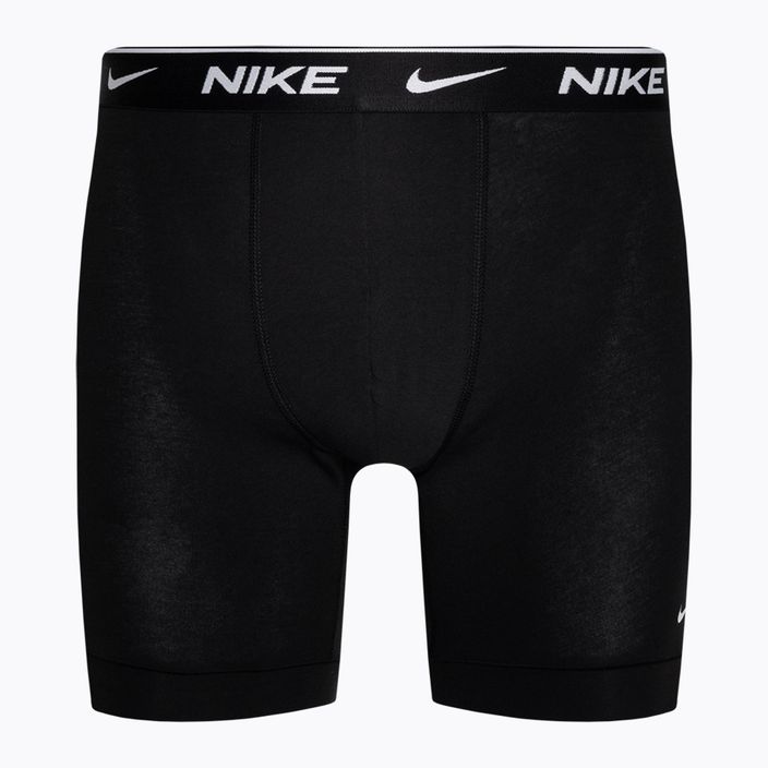 Boxeri pentru bărbați Nike Everyday Cotton Stretch Boxer Brief 3 pary pear/heather grey/black 4