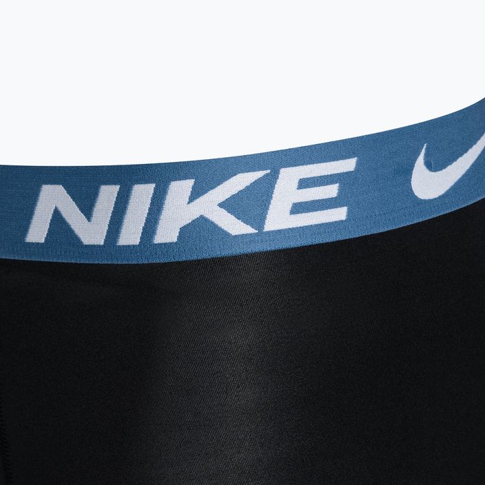 Boxeri pentru bărbați Nike Dri-Fit Essential Micro Trunk 3 pary black/star blue/pear/anthracite 7
