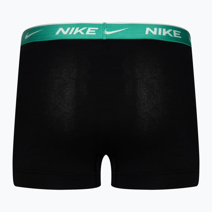 Boxeri pentru bărbați Nike Everyday Cotton Stretch Trunk 3 pary blue/turquoise/pink 5