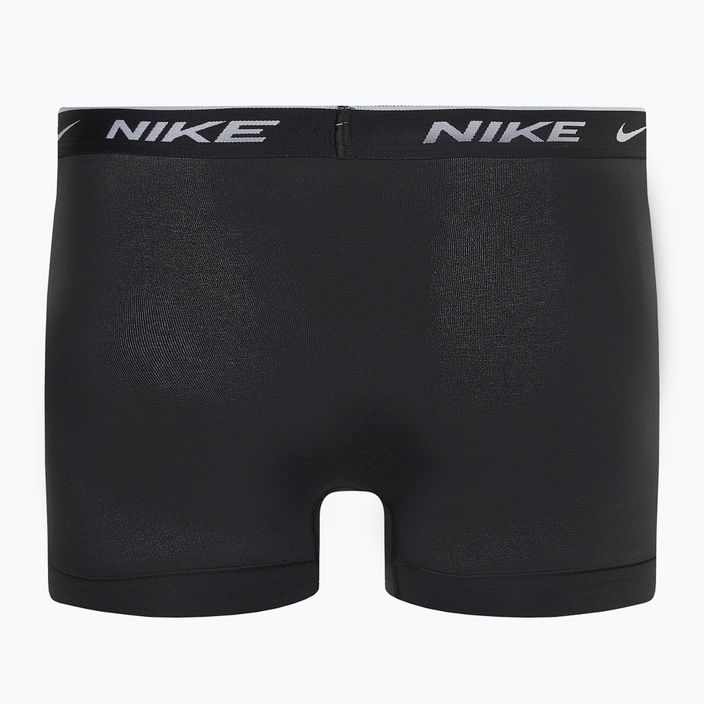 Boxeri pentru bărbați Nike Everyday Cotton Stretch Trunk 3 perechi  black/armory navy/black 3