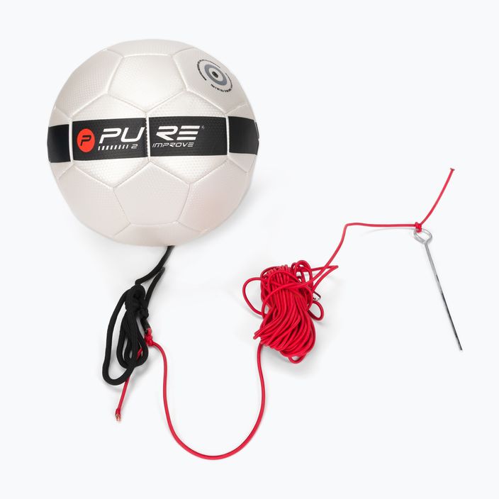 Antrenor Pure2Improve Antrenor Pure2Improve Soccer Ball Trainer Negru-Roșu 2929 2