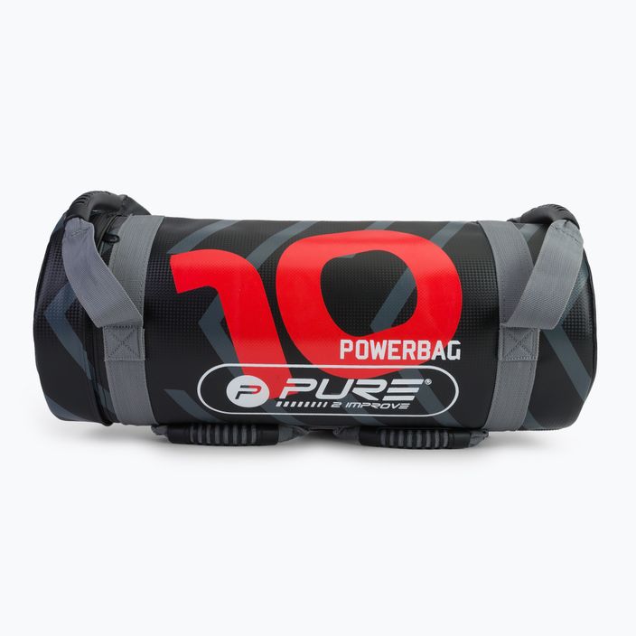 10 kg sac de box Pure2Improve Power Bag roșu-negru P2I201720 2
