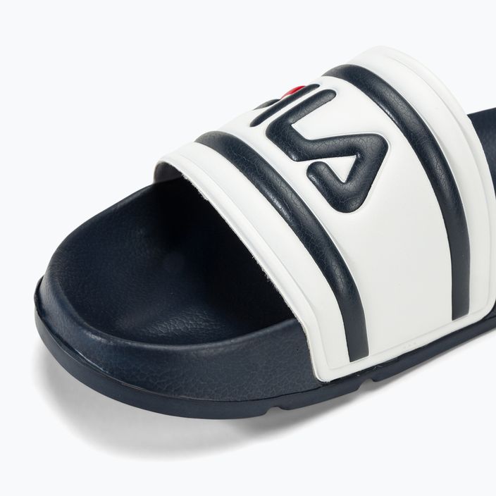 Papuci pentru bărbați FILA Morro Bay white / fila navy 7