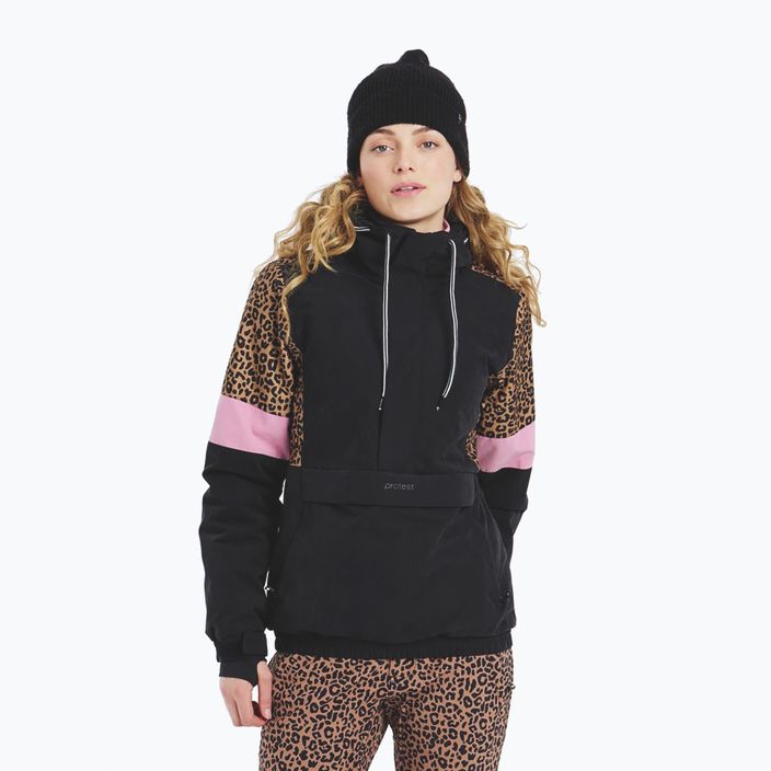 Jachetă de schi Protest Prtjvari pentru femei, negru adevărat
