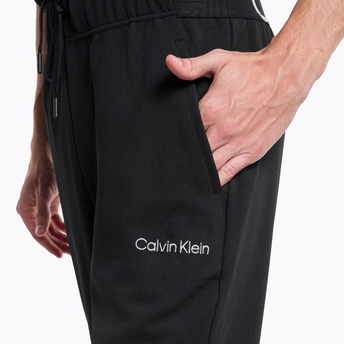Pantaloni de antrenament pentru bărbați Calvin Klein Knit BAE negru beauty 7