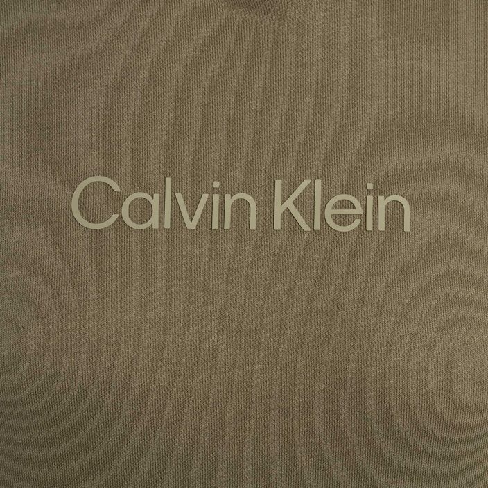Hanorac cu glugă pentru bărbați Calvin Klein 8HU gri măsliniu 7